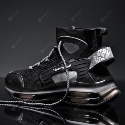 NEW Trend Fashion Men'S Heighten Sneakers Mesh Breathable Sports Casual Walking