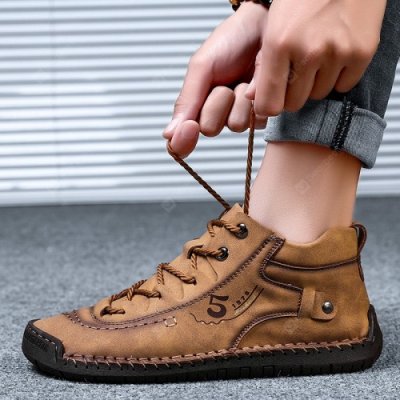 Super Fiber Large Size Breathable Men Outdoor Casual Shoes