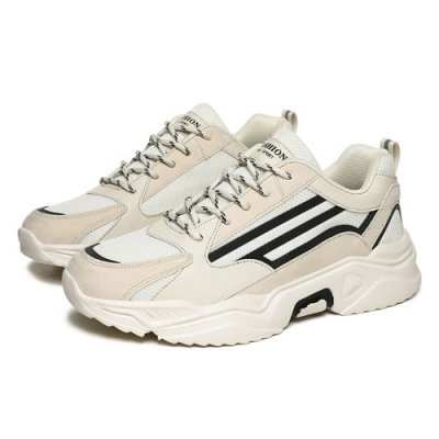 Retro Tide Shoes Breathable Shoes Trend Wild Increase Shoes Men'S Shoes