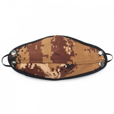 Men Camouflage Thick Ear Protective Bomber Hat Stylish Warm Cap