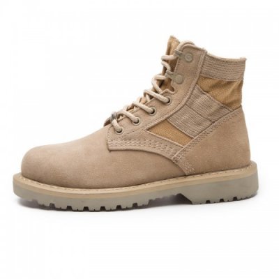 Men's Tooling Boots Waterproof Desert Mid-high British Shoes